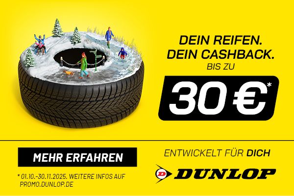 Dunlop Cashback 2025
